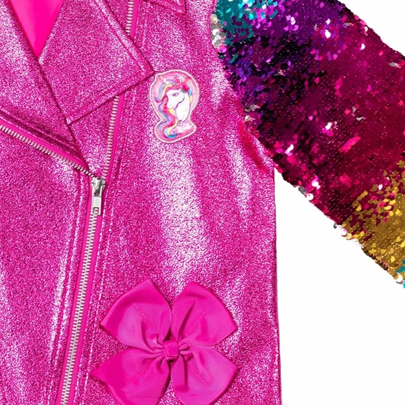JoJo Siwa Girls Nickelodeon Costume Jacket XS 4/5 - Picture 3 of 7